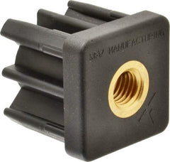 Gibraltar - 2" Tube, 5/8-11 Thread, 1,800 Lb Capacity, Square Tube End - 0.109/0.12" Tube Wall, 2" Square - Eagle Tool & Supply