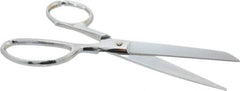 Heritage Cutlery - 3" LOC, 7" OAL Stainless Steel Standard Shears - Straight Handle, For General Purpose Use - Eagle Tool & Supply