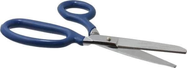 Heritage Cutlery - 2-3/16" LOC, 6-1/4" OAL Standard Shears - Bent Handle, For General Purpose Use - Eagle Tool & Supply