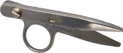 Heritage Cutlery - 1-3/8" LOC, 4-1/2" OAL Stainless Steel Standard Thread Clips - Right Hand, Metal Straight Handle, For Electrical - Eagle Tool & Supply