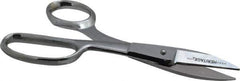Heritage Cutlery - 2" LOC, 8" OAL Chrome Plated High Leverage Shears - Right Hand, Metal Straight Handle, For General Purpose Use - Eagle Tool & Supply