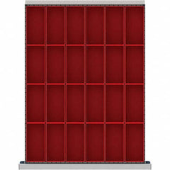 LISTA - 24-Compartment Drawer Divider Layout for 3.15" High Drawers - Eagle Tool & Supply