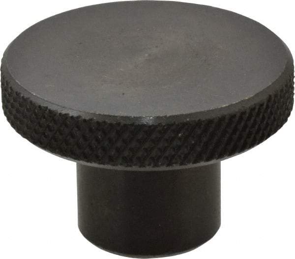 Gibraltar - 1-1/2" Head, Knurled Knob - Tapped, Steel - Eagle Tool & Supply