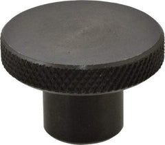 Gibraltar - 1-1/2" Head, Knurled Knob - Tapped, Steel - Eagle Tool & Supply