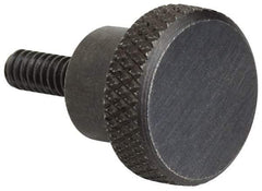Gibraltar - 2-1/2" Head, Knurled Knob - Threaded Stem, Steel - Eagle Tool & Supply