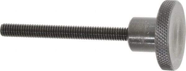 Gibraltar - 1-1/2" Head, Knurled Knob - Threaded Stem, Steel - Eagle Tool & Supply