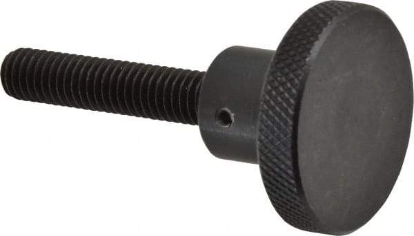 Gibraltar - 1-1/2" Head, Knurled Knob - Threaded Stem, Steel - Eagle Tool & Supply
