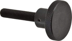 Gibraltar - 1-1/2" Head, Knurled Knob - Threaded Stem, Steel - Eagle Tool & Supply