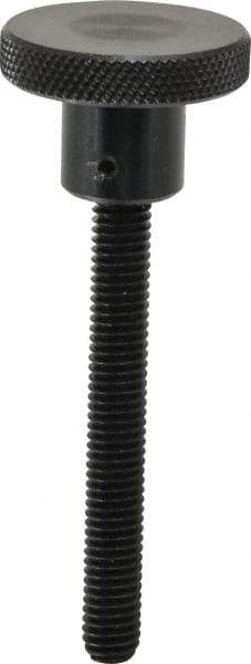 Gibraltar - 1-1/2" Head, Knurled Knob - Threaded Stem, Steel - Eagle Tool & Supply