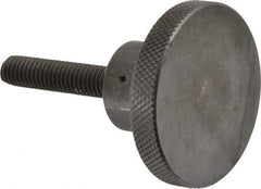Gibraltar - 2" Head, Knurled Knob - Threaded Stem, Steel - Eagle Tool & Supply