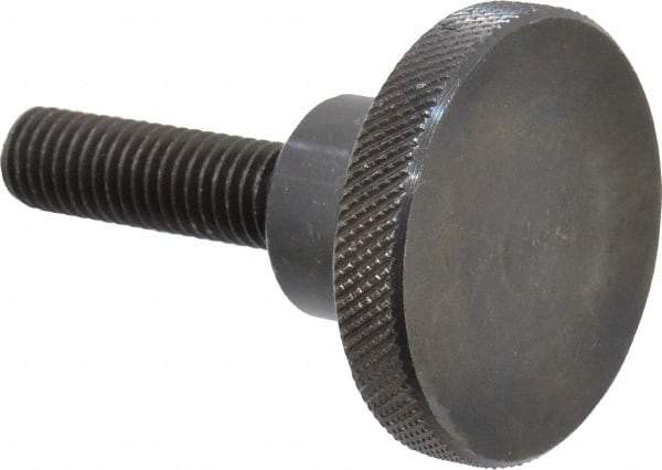 Gibraltar - 2" Head, Knurled Knob - Threaded Stem, Steel - Eagle Tool & Supply