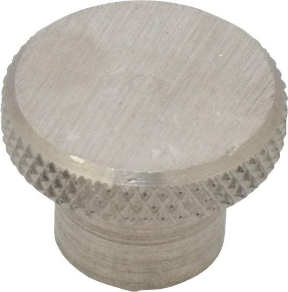 Gibraltar - 1" Head, Knurled Knob - Tapped, Stainless Steel - Eagle Tool & Supply