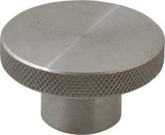 Gibraltar - 2" Head, Knurled Knob - Tapped, Stainless Steel - Eagle Tool & Supply