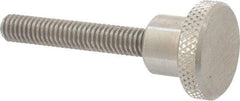 Gibraltar - 1" Head, Knurled Knob - Threaded Stem, Stainless Steel - Eagle Tool & Supply