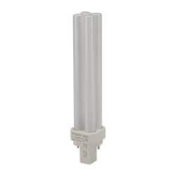 Philips - 26 Watt Fluorescent Commercial/Industrial 2 Pin Lamp - 4,100°K Color Temp, 1,800 Lumens, PLC, 10,000 hr Avg Life - Eagle Tool & Supply