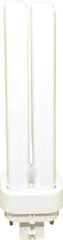 Philips - 13 Watt Fluorescent Commercial/Industrial 4 Pin Lamp - 4,000°K Color Temp, 900 Lumens, PLC, 12,000 hr Avg Life - Eagle Tool & Supply