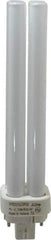 Philips - 26 Watt Fluorescent Commercial/Industrial 4 Pin Lamp - 3,500°K Color Temp, 1,800 Lumens, PLC, 12,000 hr Avg Life - Eagle Tool & Supply