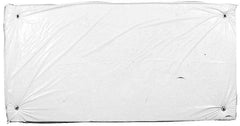 Singer Safety - 2' Long x 48" Wide, Polyethylene/Fiberglass Baffle - Off-White - Eagle Tool & Supply