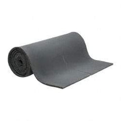 Singer Safety - 25' Long x 54" Wide, Polyester Foam Roll - Gray - Eagle Tool & Supply