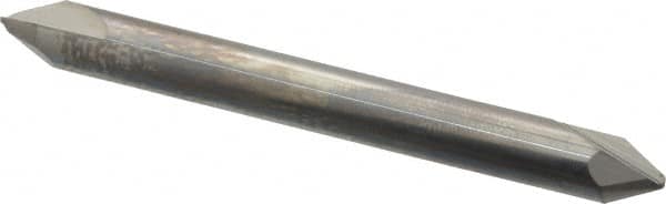 ProMax - 1/4" Diam 2 Flute Double End Solid Carbide Chamfer Mill - Eagle Tool & Supply