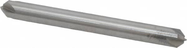 ProMax - 1/4" Diam 4 Flute Double End Solid Carbide Chamfer Mill - Eagle Tool & Supply