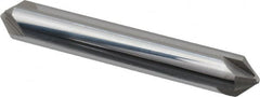 ProMax - 3/8" Diam 4 Flute Double End Solid Carbide Chamfer Mill - Eagle Tool & Supply