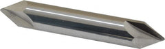 ProMax - 1/2" Diam 2 Flute Double End Solid Carbide Chamfer Mill - Eagle Tool & Supply