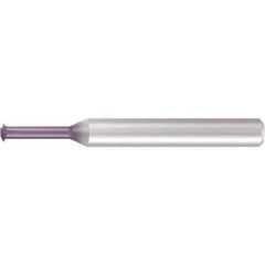 Emuge - 0.064 Inch Cutting Diameter, 3 Flute Solid Carbide Single Profile Thread Mill - Eagle Tool & Supply