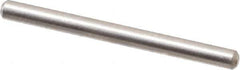 Value Collection - 1/16" Diam x 3/4" Pin Length 316 Stainless Steel Standard Dowel Pin - Bright Finish, 2 Beveled End - Eagle Tool & Supply