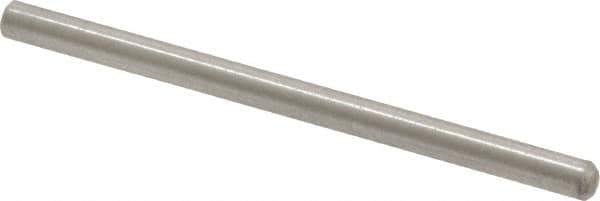 Value Collection - 1/16" Diam x 1" Pin Length 316 Stainless Steel Standard Dowel Pin - Bright Finish, 2 Beveled End - Eagle Tool & Supply