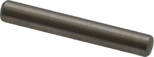 Value Collection - 3/32" Diam x 5/8" Pin Length 316 Stainless Steel Standard Dowel Pin - Bright Finish, 2 Beveled End - Eagle Tool & Supply