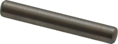 Value Collection - 3/32" Diam x 5/8" Pin Length 316 Stainless Steel Standard Dowel Pin - Bright Finish, 2 Beveled End - Eagle Tool & Supply