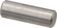 Value Collection - 1/4" Diam x 3/4" Pin Length 316 Stainless Steel Standard Dowel Pin - Bright Finish, 2 Beveled End - Eagle Tool & Supply