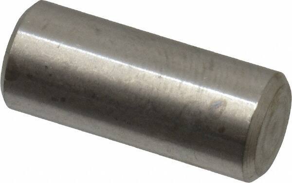 Value Collection - 5/16" Diam x 3/4" Pin Length 316 Stainless Steel Standard Dowel Pin - Bright Finish, 2 Beveled End - Eagle Tool & Supply