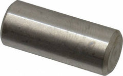 Value Collection - 5/16" Diam x 3/4" Pin Length 316 Stainless Steel Standard Dowel Pin - Bright Finish, 2 Beveled End - Eagle Tool & Supply