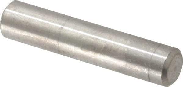 Value Collection - 5/16" Diam x 1-1/2" Pin Length 316 Stainless Steel Standard Dowel Pin - Bright Finish, 2 Beveled End - Eagle Tool & Supply