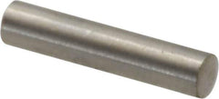 Value Collection - 3mm Diam x 14mm Pin Length 316 Stainless Steel Standard Dowel Pin - Bright Finish, 1 Rounded End - Eagle Tool & Supply