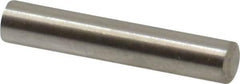 Value Collection - 3mm Diam x 16mm Pin Length 316 Stainless Steel Standard Dowel Pin - Bright Finish, 1 Rounded End - Eagle Tool & Supply