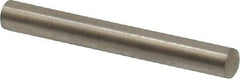 Value Collection - 3mm Diam x 24mm Pin Length 316 Stainless Steel Standard Dowel Pin - Bright Finish, 1 Rounded End - Eagle Tool & Supply