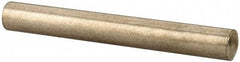 Value Collection - 4mm Diam x 32mm Pin Length 316 Stainless Steel Standard Dowel Pin - Bright Finish, 1 Rounded End - Eagle Tool & Supply