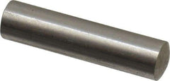 Value Collection - 6mm Diam x 24mm Pin Length 316 Stainless Steel Standard Dowel Pin - Bright Finish, 1 Rounded End - Eagle Tool & Supply