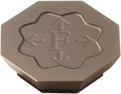 Seco - OFEN0704 M16 Grade MK1500 Carbide Milling Insert - TiCN/Al2O3 Finish, 0.187" Thick, 0.709" Inscribed Circle - Eagle Tool & Supply