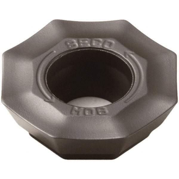 Seco - OFEX05T305 M08 Grade MK1500 Carbide Milling Insert - TiCN/Al2O3 Finish, 0.148" Thick, 1/2" Inscribed Circle - Eagle Tool & Supply