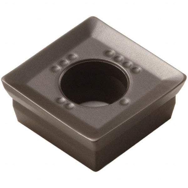Seco - SONX09T308 M10 Grade MK1500 Carbide Milling Insert - TiCN/Al2O3 Finish, 0.156" Thick, 0.376" Inscribed Circle, 0.031" Corner Radius - Eagle Tool & Supply