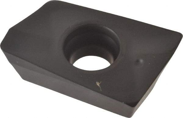 Seco - XOMX180608 M14 Grade MK1500 Carbide Milling Insert - TiCN/Al2O3 Finish, 1/4" Thick, 0.031" Corner Radius - Eagle Tool & Supply
