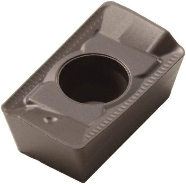 Seco - APKX1604 ME12 Grade MP2500 Carbide Milling Insert - TiCN/Al2O3 Finish, 0.223" Thick, 0.031" Corner Radius - Eagle Tool & Supply