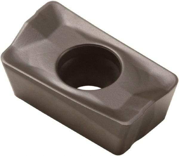 Seco - APMX160408 M14 Grade MP2500 Carbide Milling Insert - TiCN/Al2O3 Finish, 0.223" Thick, 0.031" Corner Radius - Eagle Tool & Supply