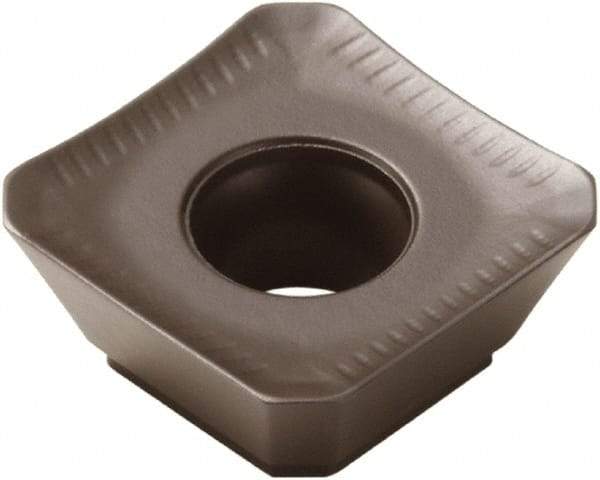Seco - SEMX09T3 ME06 Grade MP2500 Carbide Milling Insert - TiCN/Al2O3 Finish, 0.156" Thick, 3/8" Inscribed Circle - Eagle Tool & Supply