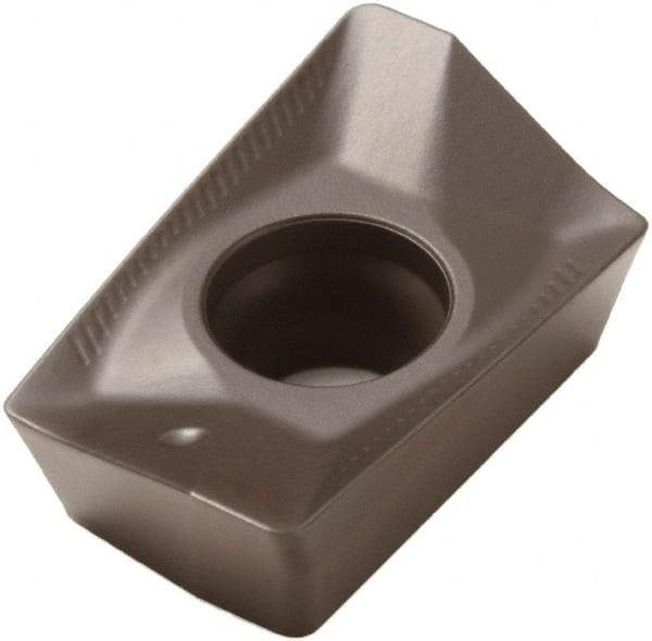 Seco - XOMX180616 ME13 Grade MP2500 Carbide Milling Insert - TiCN/Al2O3 Finish, 1/4" Thick, 1/16" Corner Radius - Eagle Tool & Supply
