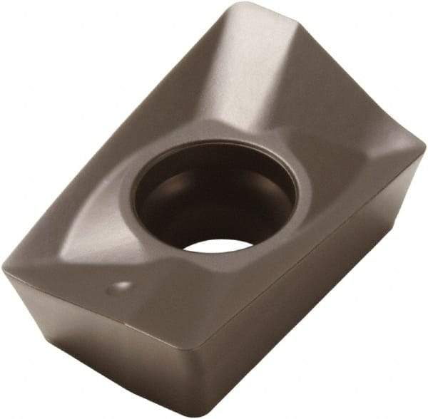 Seco - XOMX180608 M10 Grade MP2500 Carbide Milling Insert - TiCN/Al2O3 Finish, 1/4" Thick, 0.031" Corner Radius - Eagle Tool & Supply